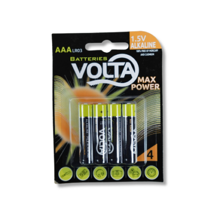 Alkalna baterija AAA 4/1