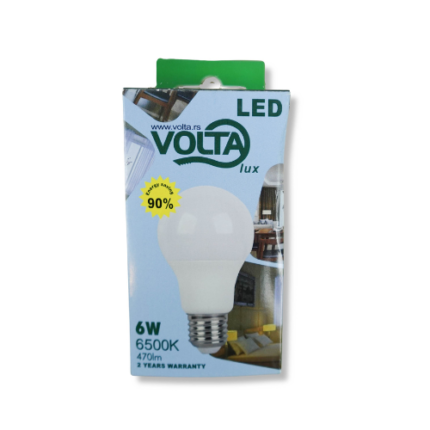 LED sijalica  6w 6500k 470 lumena